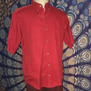 Redhead Short Sleeve Size Large Button Up